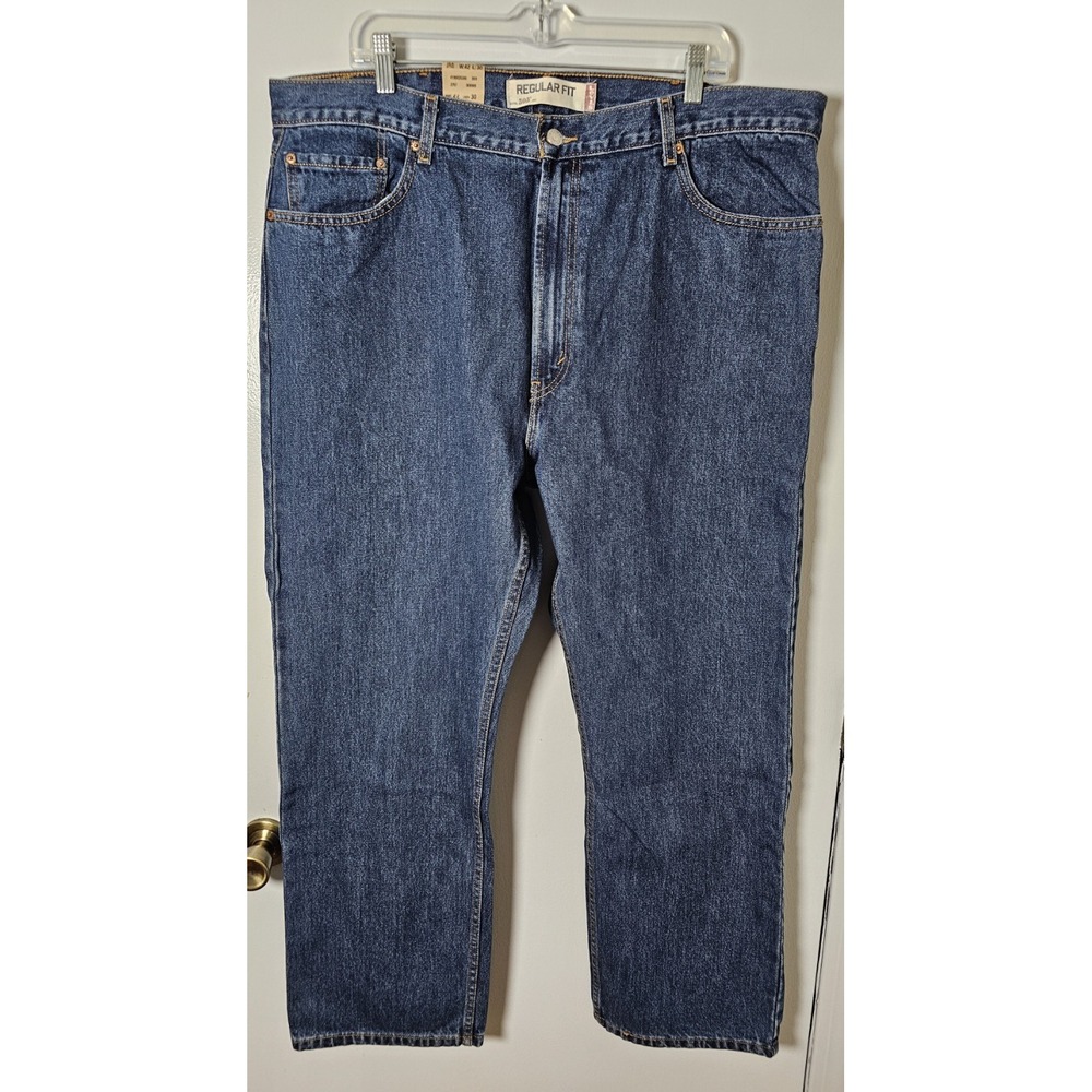 Levi's 505 Regular Fit Jeans W42 L30 NWT Vintage 2008
